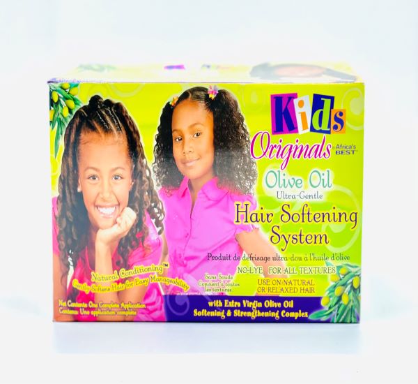 Africa's Best | Kids Organics | Ultra Gentle Hair Softening System (1  Application) - Hamnas Beauty