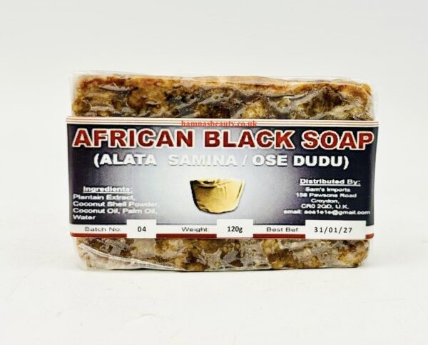 Alata Samina Ose Dudu | African Black Soap Bar