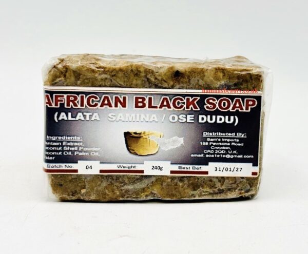 Alata Samina Ose Dudu | African Black Soap Bar