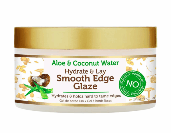 African Pride | Moisture Miracle Aloe & Coconut Water Edge Glaze 170g