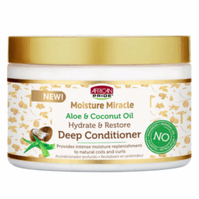 African Pride | Moisture Miracle Aloe Coconut Oil Deep Conditioner 340g