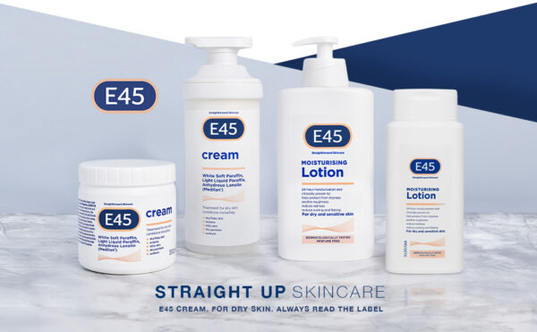 E45 | Dry & Sensitive Skin Moisturising Lotion 500ml