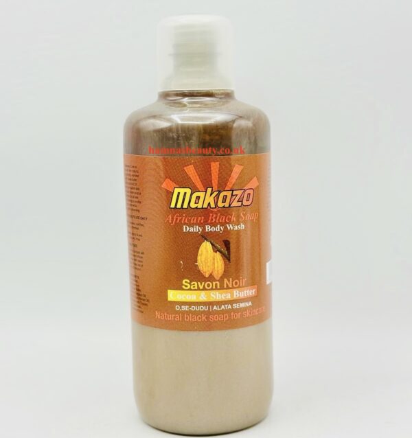 Makazo | African Black Soap With Cocoa & Shea Butter 977ml