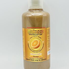 Makazo | African Black Soap Enrich With Shea Butter & Orange 977ml