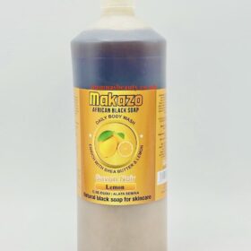 Makazo | African Black Soap Enrich With Shea Butter & Lemon 977ml