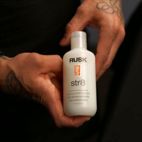 Rusk | Str8 Anti-Frizz Anti-Curl Hair Lotion 177ml