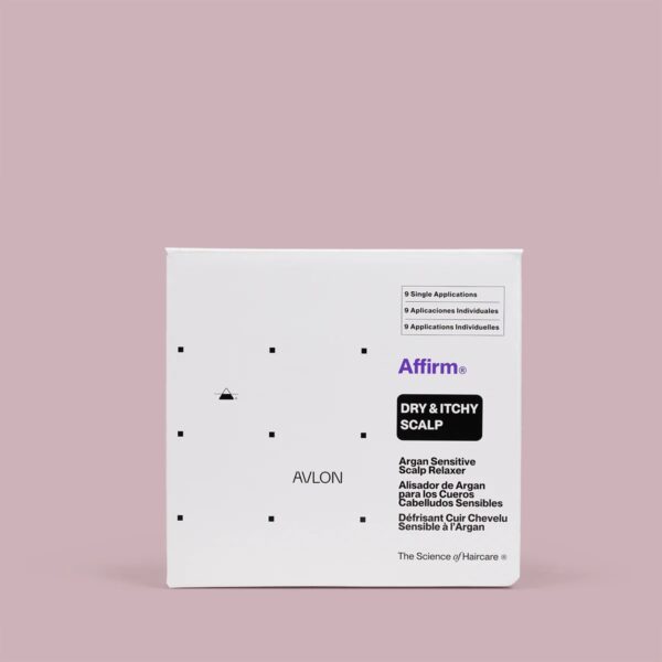 Affirm | Dry & Itchy Scalp Argan Sensitive Scalp Relaxer (9 applications)