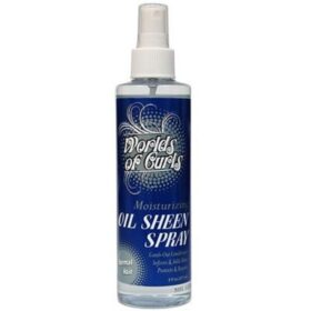 World Of Curls | Moisturizing Oil Sheen Spray For Normal Hair 237ml