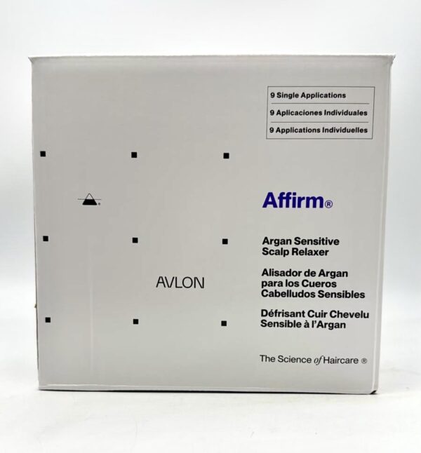Affirm | Argan Sensitive Scalp Relaxer Kit (9 applications)