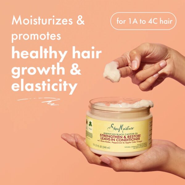 Shea Moisture | Jamaican Black Castor Oil Strengthen & Restore Leave-In Conditioner 340ml