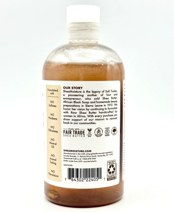 Shea Moisture | 100% Virgin Coconut Oil Baby Wash and Shampoo 384ml