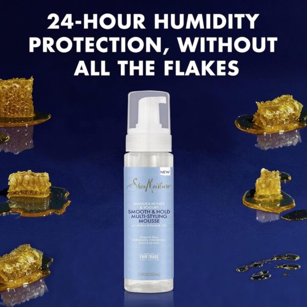 Shea Moisture | Manuka Honey & Yogurt Smooth & Hold Multi-Styling Hair Mousse 222ml