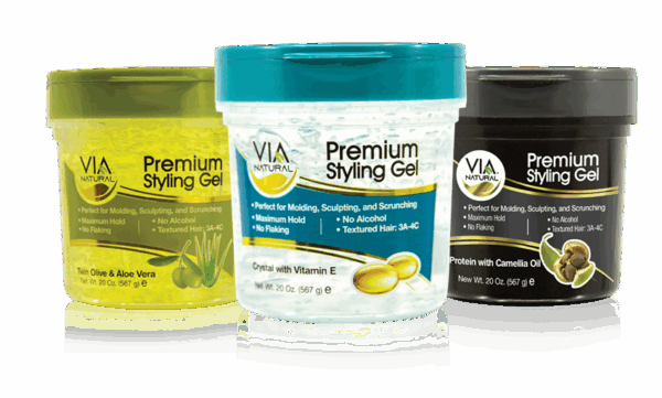 VIA Natural | Premium Styling Gel Perfect For Molding, Sculpting and Scrunching